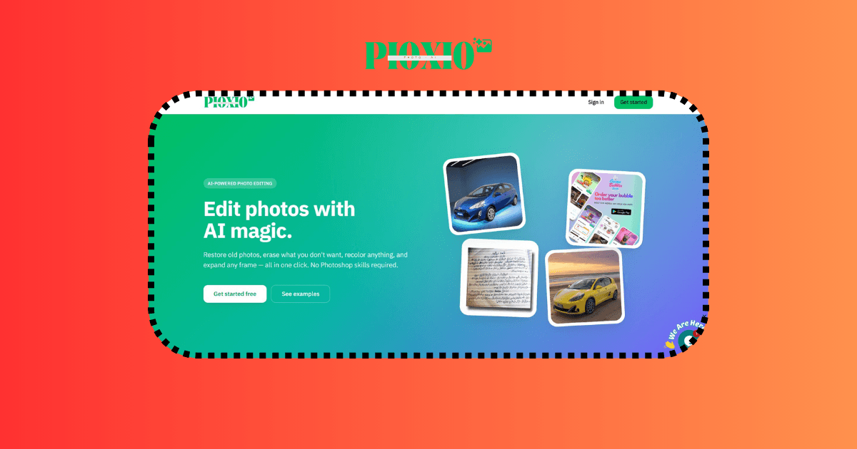 Pioxio — AI photo editor